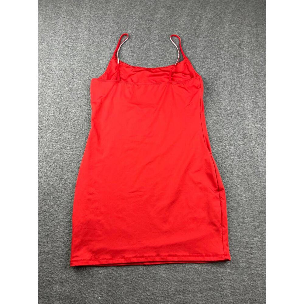 IRIS Red Women's Mini Dress with Rhinestone Straps Size‎ XL